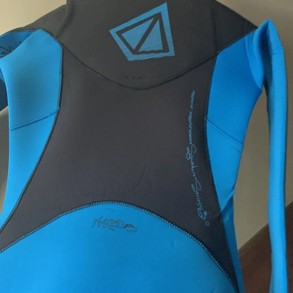 Agent 18 Surfing Wetsuit Size XS Men's 3/2 mm Blue Full‎ Suit Agent Eighteen